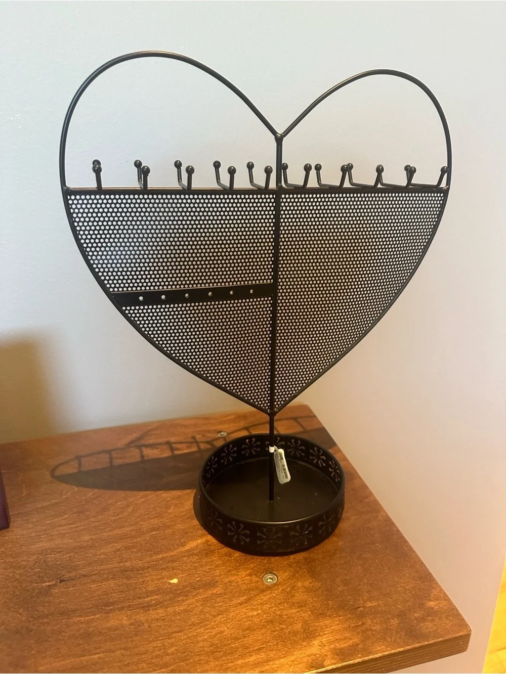 Heart shape jewelry organizer
